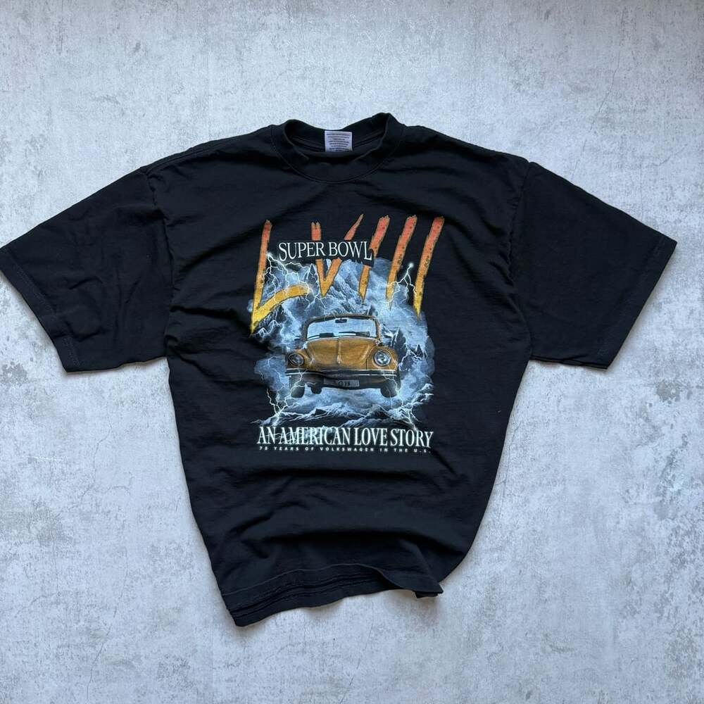 Vintage Super Bowl LVIII T-Shirt Size 2XL Black